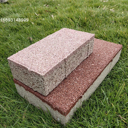 河南陶瓷透水砖生产厂家供应海绵建设用砖