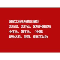 无行业的公司核名什么要求