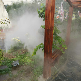 黄石喷雾设备喷雾造景价格景观雾森系统