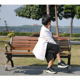 武汉防腐木围树椅厂家户外公园椅-小区实木休息椅