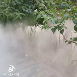 福州高压喷雾造景保湿系统人造雾设备价格