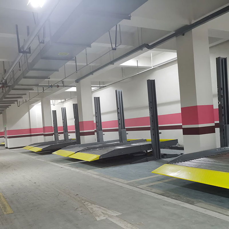 弥勒市双柱机械式停车设备制造 智能停车库收购 贵州PJS立体停车位全套