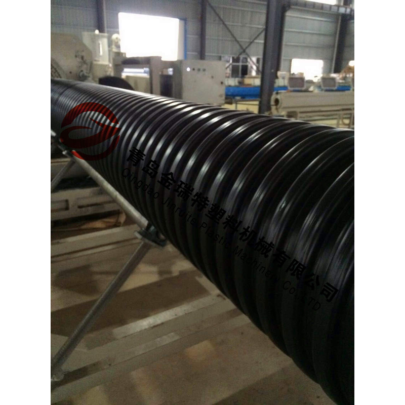 钢带波纹管生产线hdpe缠绕管设备