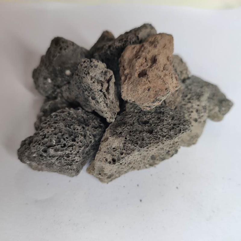 黑色火山岩滤料颗粒现货 污水处理用火山岩