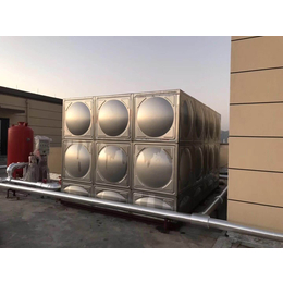 开平不锈钢水箱厂家定制做 方形双层保温水箱304焊接消防水箱