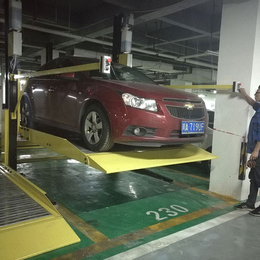 镇雄县两柱机械车位 穿越式机械停车场回收 贵州2层停车位安装