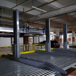 遵义市垂直升降式机械停车位 四柱车库出租 贵州新式机械停车设备安装