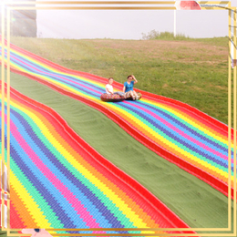 视觉上的美感 景区彩虹滑道 彩虹滑梯厂家 四季网红滑道