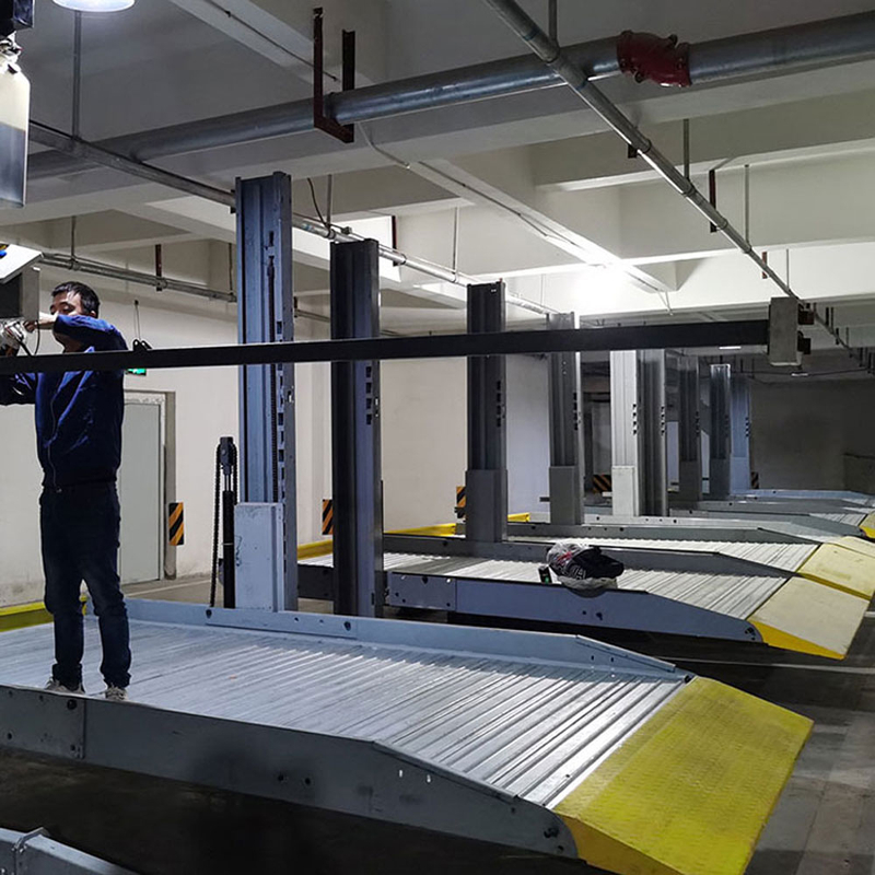 丽江古城PXD机械立体停车设备厂家 钢丝绳机械停车制作 成都3层立体停车库二手
