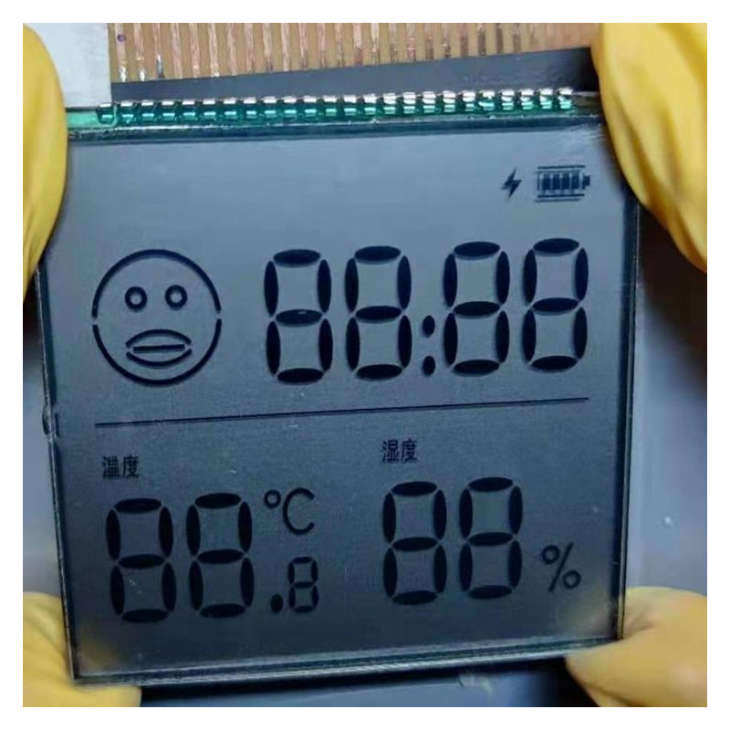 工厂供应温湿度计LCD断码液晶屏