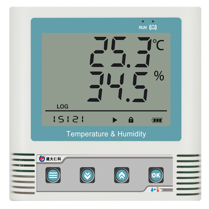 建大仁科 温湿度记录仪工业温湿度计