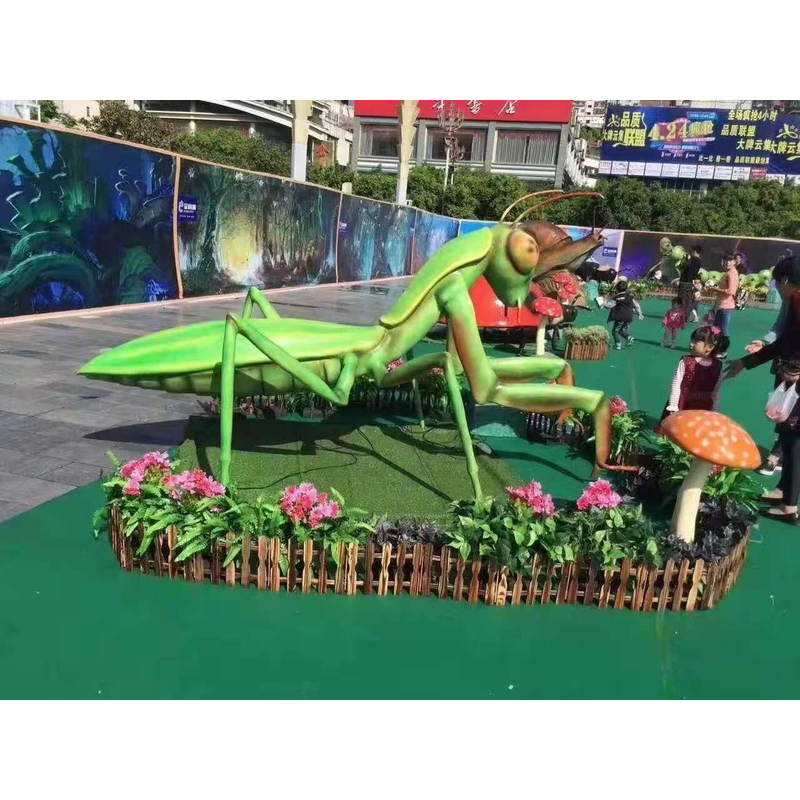 科幻恐龙模型大型春季昆虫展安装设计租赁