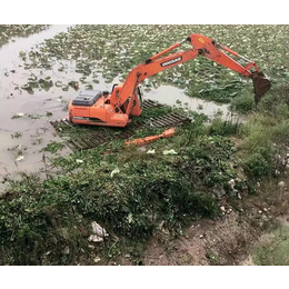 水上挖掘机出租收费标准-湖南挖掘机出租-和平挖掘机出租
