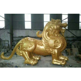 大型铜雕貔貅 铸铜貔貅 铜麒麟 铜狮子雕塑