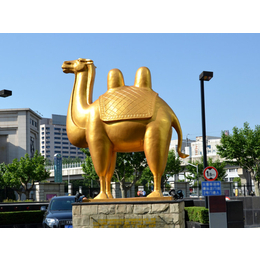 加工骆驼铜雕塑-艾品雕塑(在线咨询)-沧州骆驼铜雕塑