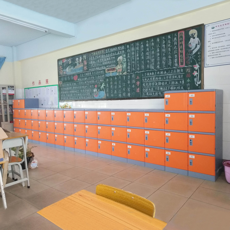 供应好柜子ABS塑料书包柜教室走廊塑料存包柜校园abs书包柜缩略图
