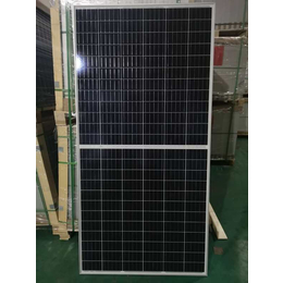 全新海泰双玻单晶半片410瓦太阳能光伏板发电板电池板组件