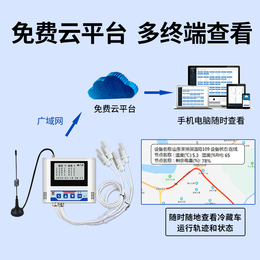 建大仁科程力合力冷藏车双温湿度记录仪 