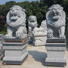 舟山石雕狮子厂商