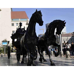 青海欧式人物骑马雕塑-欧式人物骑马雕塑厂家-树林雕塑