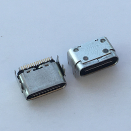 USB TYPE-C 16P板上单排贴片5.8mm