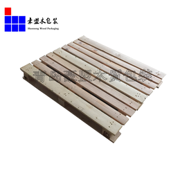 胶州附近定做熏蒸木栈板 贸易用木卡板 物流木质托盘