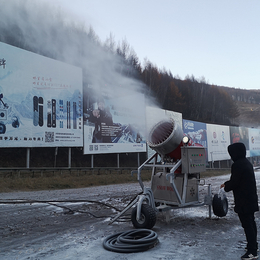 河北张家口人工造雪机一台报价 国产造雪机工作原理