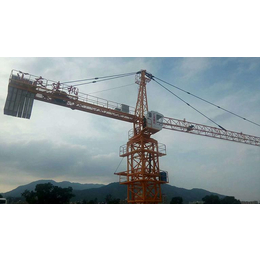 临夏臂长50米QTZ5013塔吊采用宝钢产方管提高拉强度
