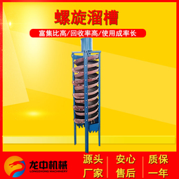 江西龙中机械螺旋溜槽 厂家供应螺旋溜槽 溜槽洗煤分级设备螺旋缩略图