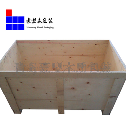 青岛胶合板木箱厂家促销免熏蒸木箱 设备用防潮木箱