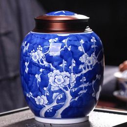 陶瓷密封茶叶罐定做 大号储存铁观音茶叶罐子加字