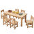 儿童实木桌椅组合套装书桌缩略图2