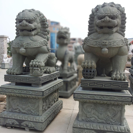 湘潭花岗岩石雕狮子生产厂家