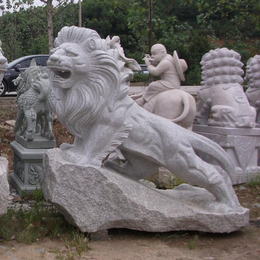 衡阳青石石雕狮子生产厂家