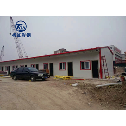 忻州环保复合板彩钢房生产 忻府活动房二层楼简易安装