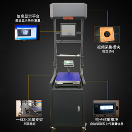 快递包裹扫码机自动称重扫码机 快递扫描机