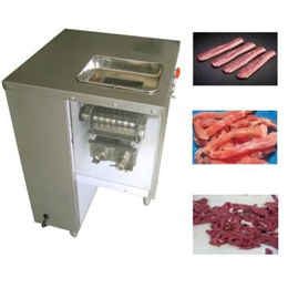鸡柳切条机 鲜肉切片机规格 电动猪腿肉切丝机