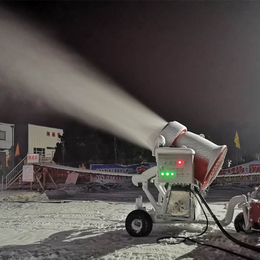 冬季造雪机现场造雪条件 国产造雪机将水变成雪的过程