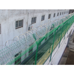 护栏隔离网飞机场护栏网围栏网Y型柱刀片防攀爬机场防护网