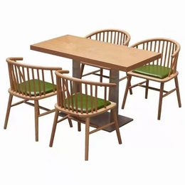 实木餐厅桌椅港式餐厅桌椅茶餐厅桌椅定做批发工厂