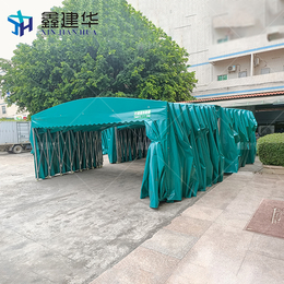 郑州推拉雨棚户外活动推拉蓬遮阳棚电动棚
