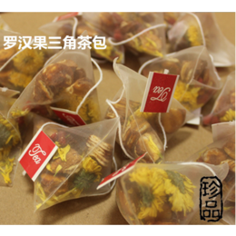 广西罗汉果菊花组合三角茶包 桂花茶袋泡茶