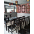 天津钢木烤肉桌椅组合 火锅店的桌子 自助火锅店桌椅缩略图4