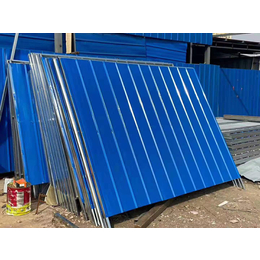 天津西青区施工围挡板生产厂家 彩钢板围挡现货销售