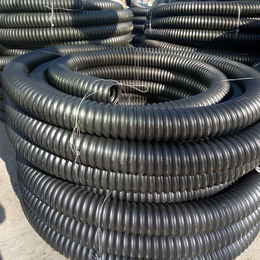 PE碳素波纹管 150碳素螺纹管加厚碳素管现货供应