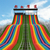  四季可游玩的网红滑梯七彩滑梯设备价格彩虹滑道设备缩略图3