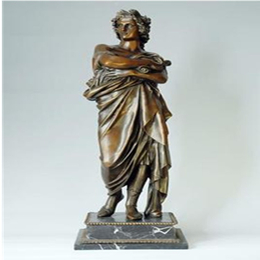 南充铜雕像- ** -带翅膀欧式人物铜雕像