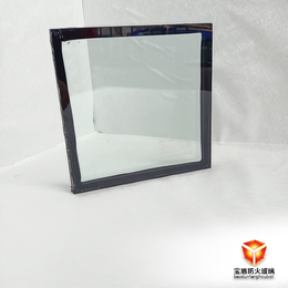 纳米硅防火玻璃选宝盾应用在钢质防火窗上隔热性好可用于外墙