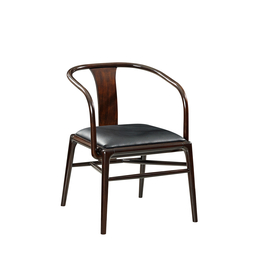 惠州柯帝龙家居新中式实木餐椅现代简约家用靠背椅组合桌椅厂家