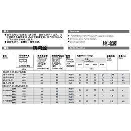 日本原装好利旺供应真空泵KRF15-P-V-03